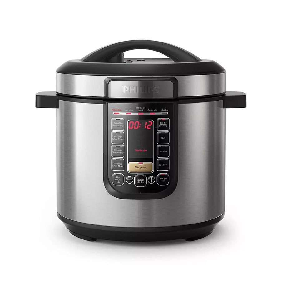 [HÀNG CHÍNH HÃNG] Nồi áp suất điện Philips HD2237/66 6 lít