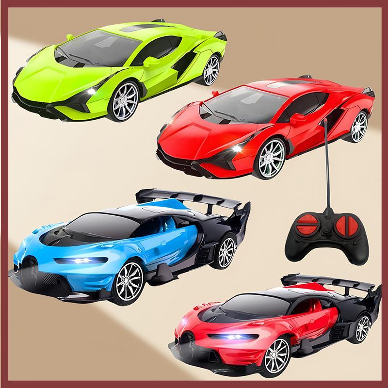 [DT] Rc Car Stunt Tốc Độ Cao Drift Racing Đồ Chơi Điện Ô Tô Cho Trẻ Em Bé Trai Nhanh Với Đèn Led 2.4