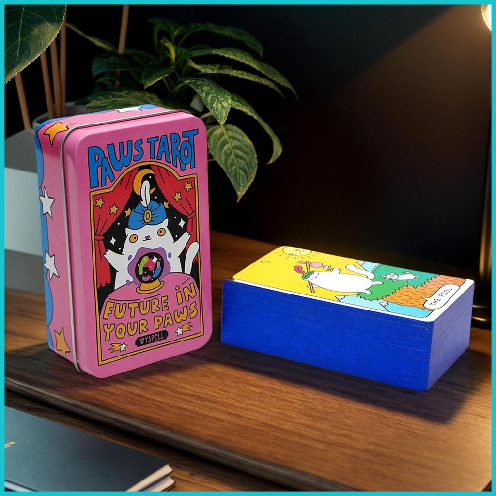 Tarot Cards Fate Bói toán Paws Tarot Future in Your Paws Tarot Deck Bói toán Fate Tarot Cards Giải t