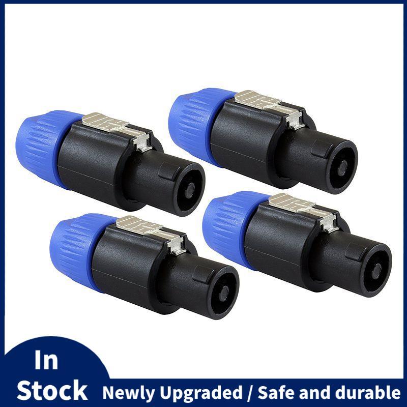 Loa Cắm Khóa Xoắn 4 Cực Loa Cắm Tương Thích Với Speakon NL4FC, NL4FX, NLT4X, NL2FC - 4 GÓI