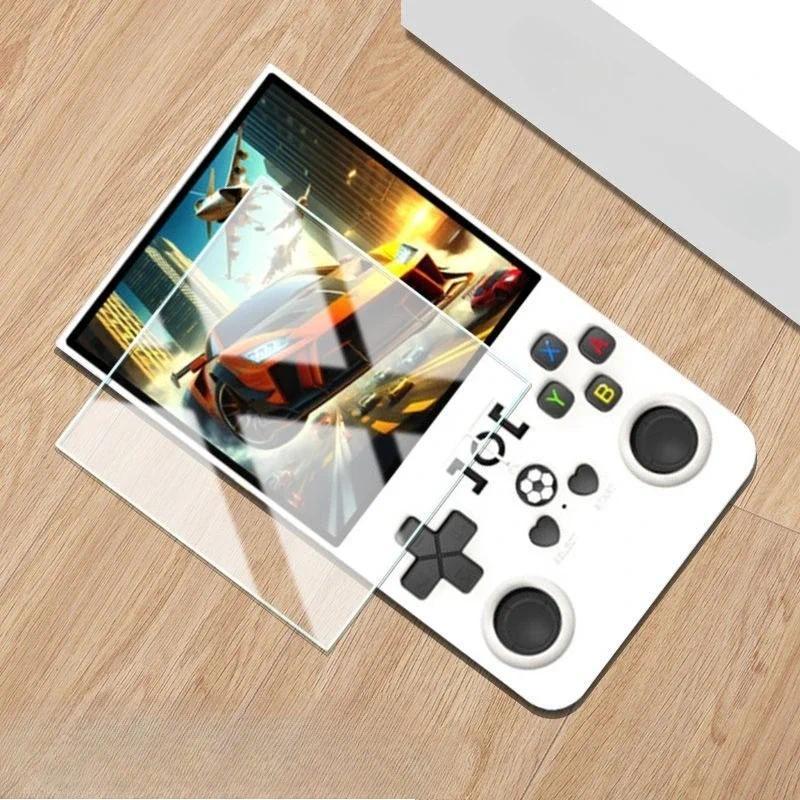 2 Chiếc Kính Cường Lực Trong Suốt Cho Anbernic R36 + MAX Pro Ultra Bảo Vệ Màn Hình Cho ANBERNIC R36s