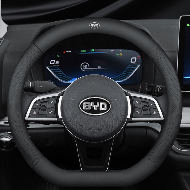 Hàng MỚI Bọc Vô Lăng Ô Tô Cho BYD Tang F3 E6 Atto 3 Yuan Plus Song Max F0 Dmi F3 Qin 2024 Da Hấp Thụ