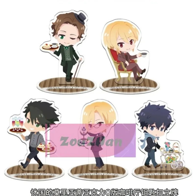 Standee Anime Moriarty the Patriot Mô Hình Mica William James Moriarty Sherlock Holmes Móc Khóa Acry