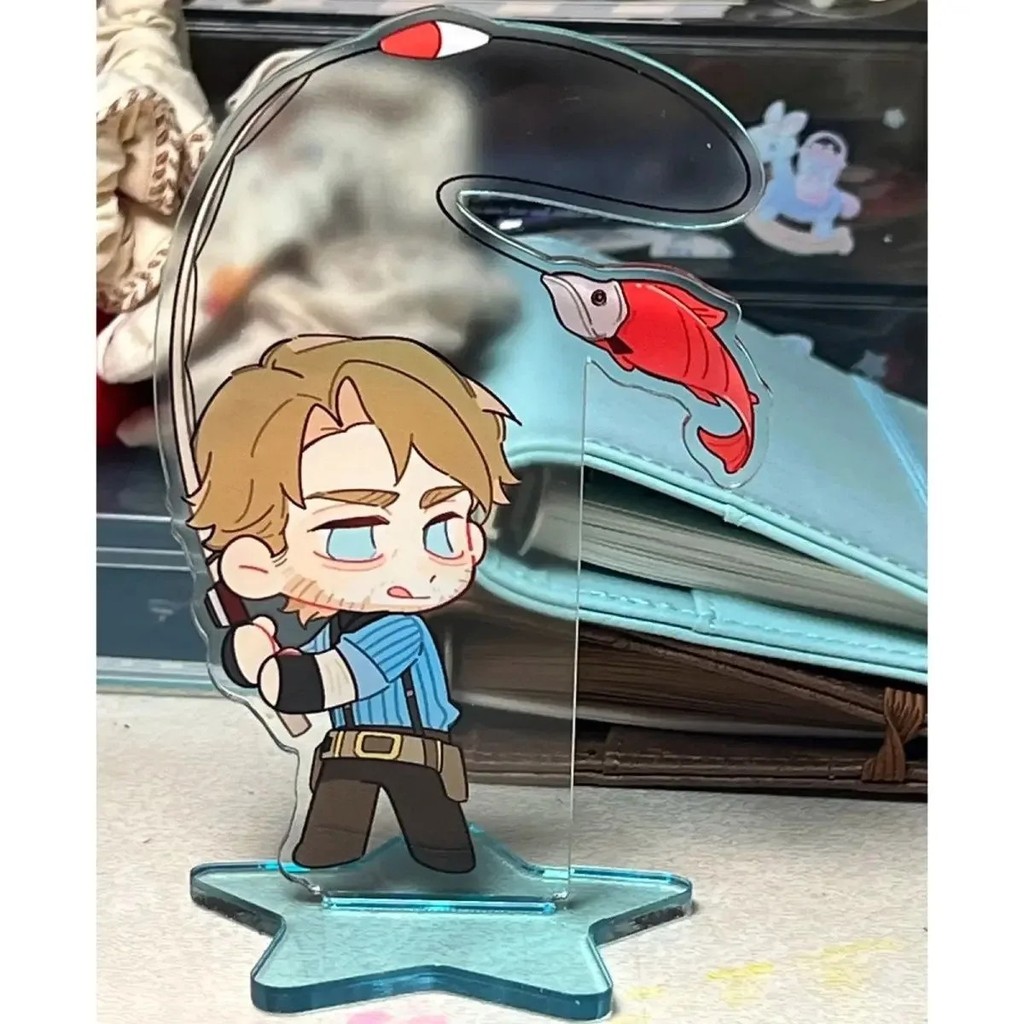 Standee Arthur Morgan game Red Dead Redemption 2 RDR2 mô hình mica acrylic chibi trang trí bàn làm v