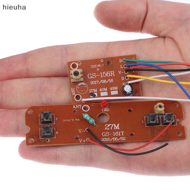 Pff 4CH RC xe điều khiển từ xa 27MHz mạch PCB Transmitter và Receiver Board với Antenna đài phát tha