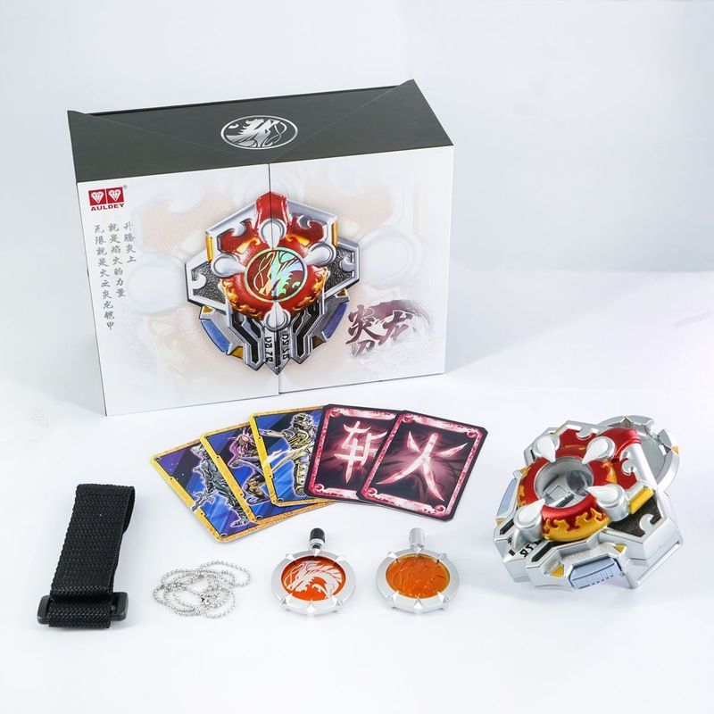 [Audi Double Diamond] Armor Warrior Yanlong Summoner Transformer Fire Crystal Kỷ niệm 15 năm Đồ chơi