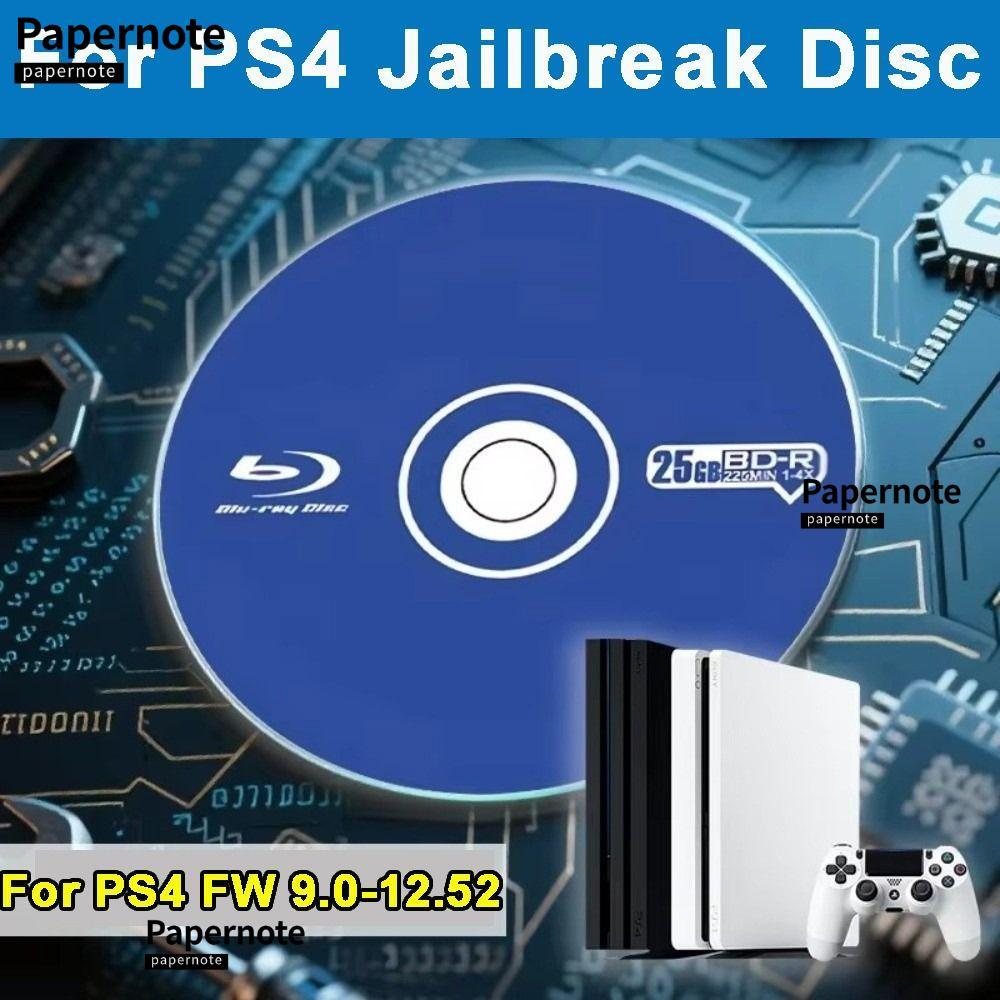 Đĩa BD-JB GIẤY, Không Cần PC Cho Firmware 9.0-12.52 Đĩa bẻ khóa tất cả trong một, Phụ kiện máy chơi 