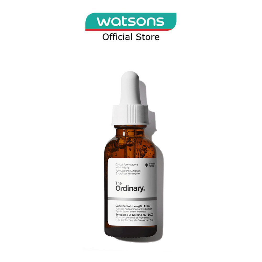 The Ordinary serum caffeine giảm bọng mắt, quầng thâm cho vùng mắt Caffeine Solution 5% + EGCG 30ml
