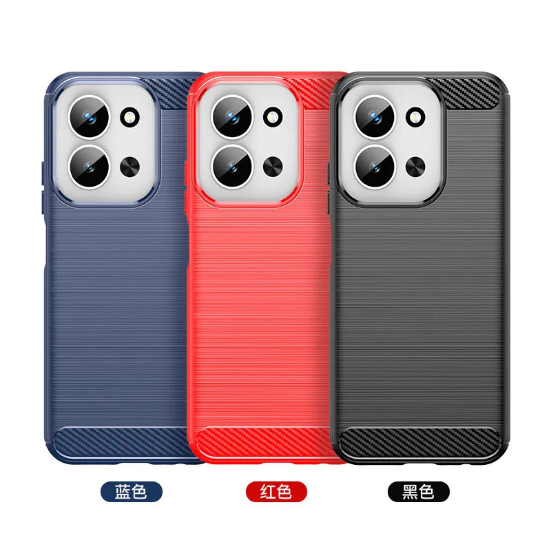 Dành Cho Xiaomi Redmi 15C Ốp Lưng Xiaomi Redmi 15C Cover Funda Chống Sốc Chống Trơn Trượt Chải TPU B