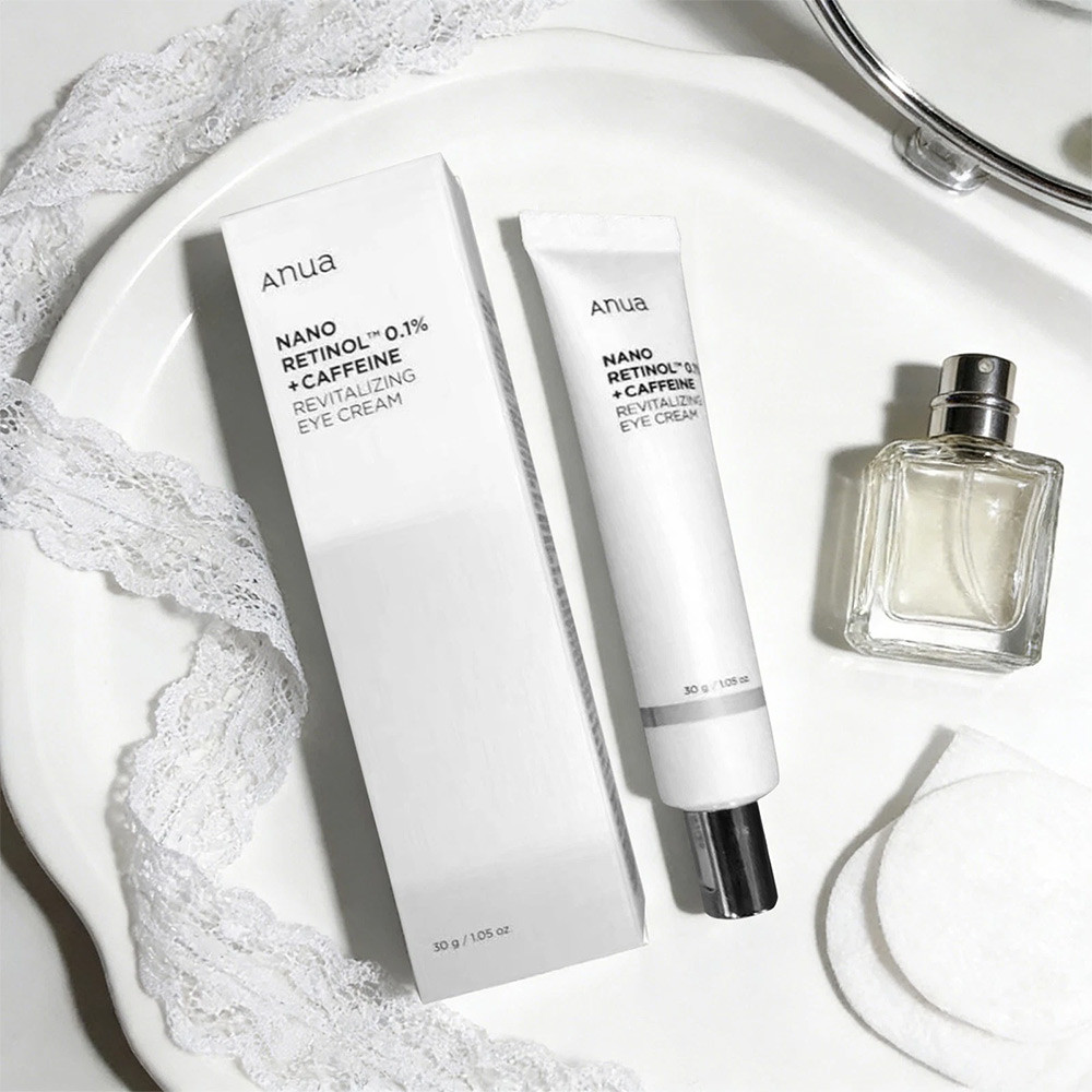 ANUA Retinol 0.1% Caffeine Eye Cream 30g,Retinol Eye Cream, Skincare