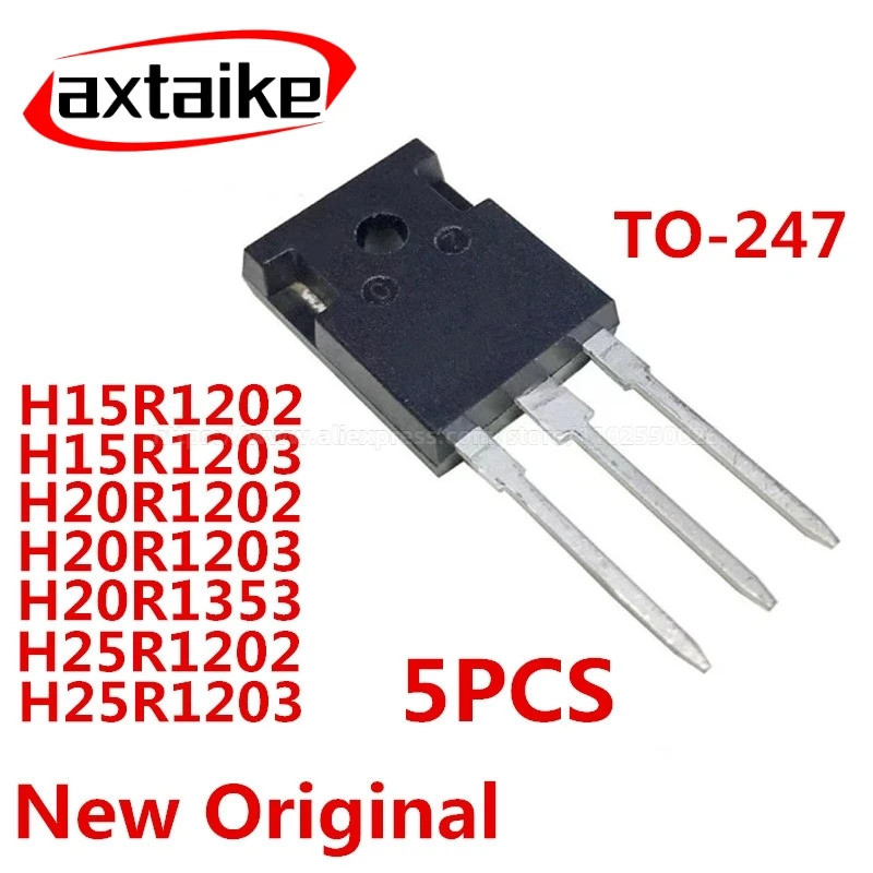 1 / 5 Chiếc H15R H20R H25R H15R1203 H15R1203 H20R1203 H20R1203 H20R1353 H25R1203 H25R1203 TO-247 IBG