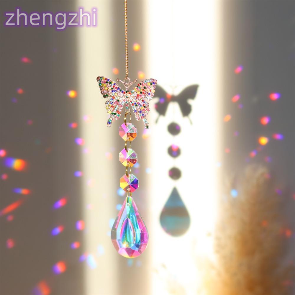 Mặt dây chuyền trang trí pha lê ZHENGZHI, Crystal Chroma Crystal Sun Catcher, Tinh tế 14.36-15.7 Inc