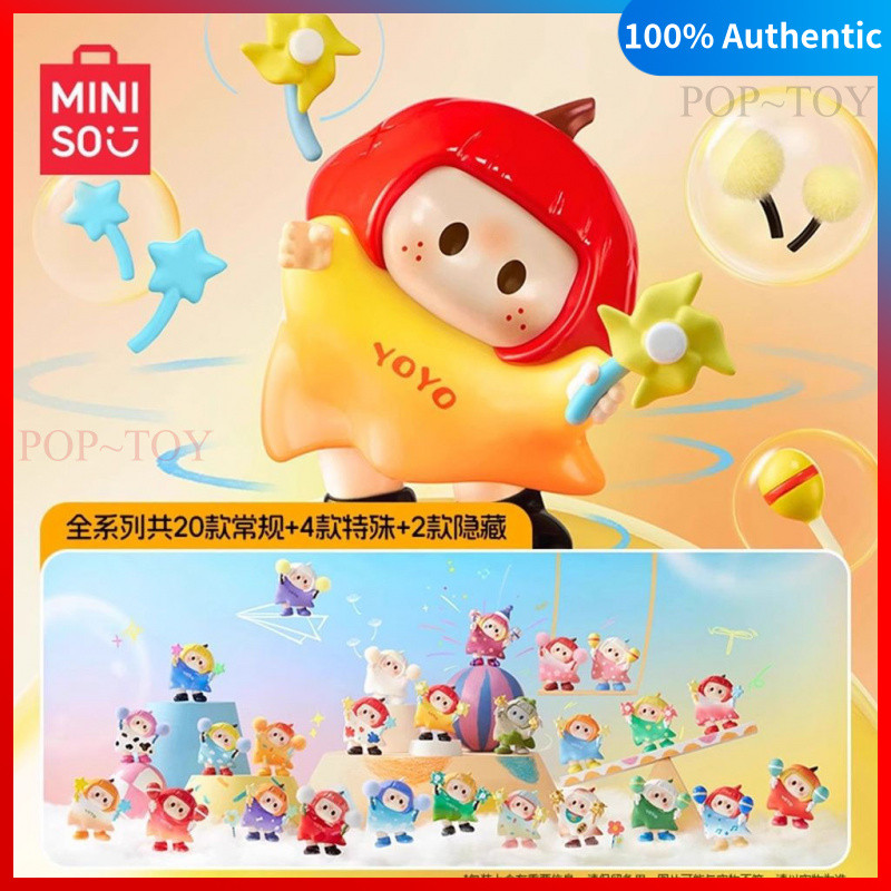 YOYO Tilted Head Collection Series Cute Figures blind box collectible figurine decorative gift minis