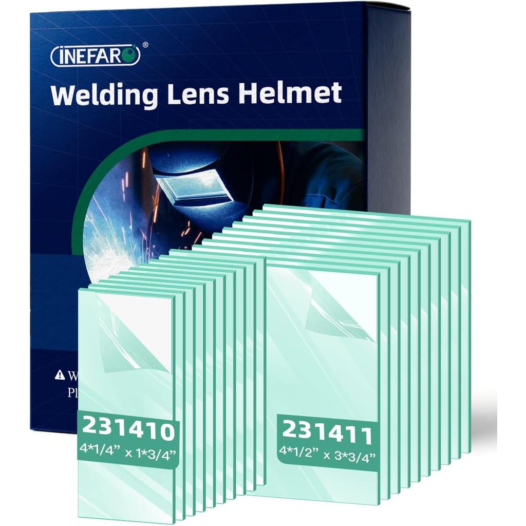 10 mỗi gói - 231410 231411 Bên trong bên ngoài Clear Cover Lens Kit Front Cover Lens - Thay thế ống 