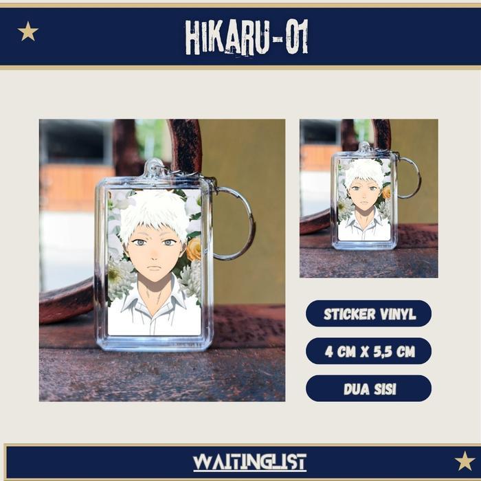 Keychain Gantungan Kunci Anime The Summer Hikaru Died Vol 2- Hikaru - Yoshiki - Hikaru 01