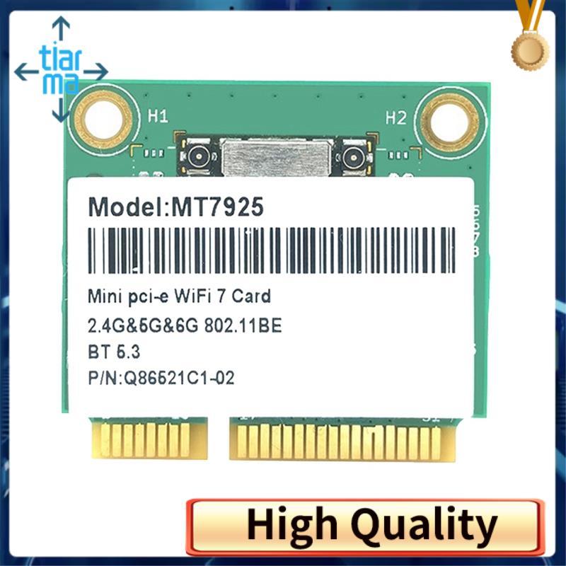 MT7925 WiFi 7 Card Mạng 5400Mbps Bluetooth 5.3 Tri Band 2.4G 5Ghz 6GHz 802.11BE WiFi Adapter MINI PC