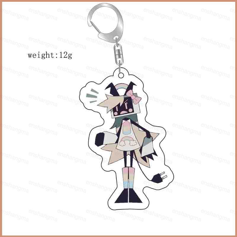 FPE Fundamental Paper Education acylic key holder keychain bag pendant