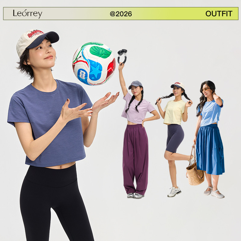 Leorrey-Round Neck Breathable Running Gym Short Sleeve Sports T Shirts Quick Dry Sport T-Shirt