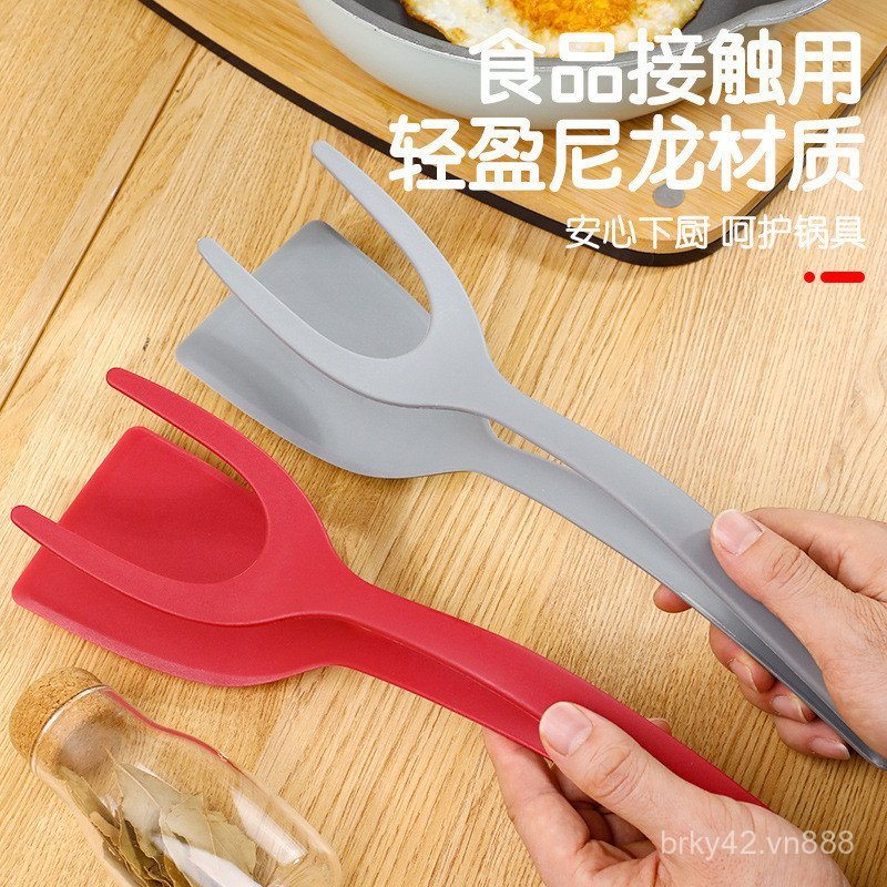 [Sẵn Sàng] Thìa Nấu Ăn Nhà Bếp Chất Lượng Cao Nylon Khuấy-Frying Bột Khuấy-Frying Spatu