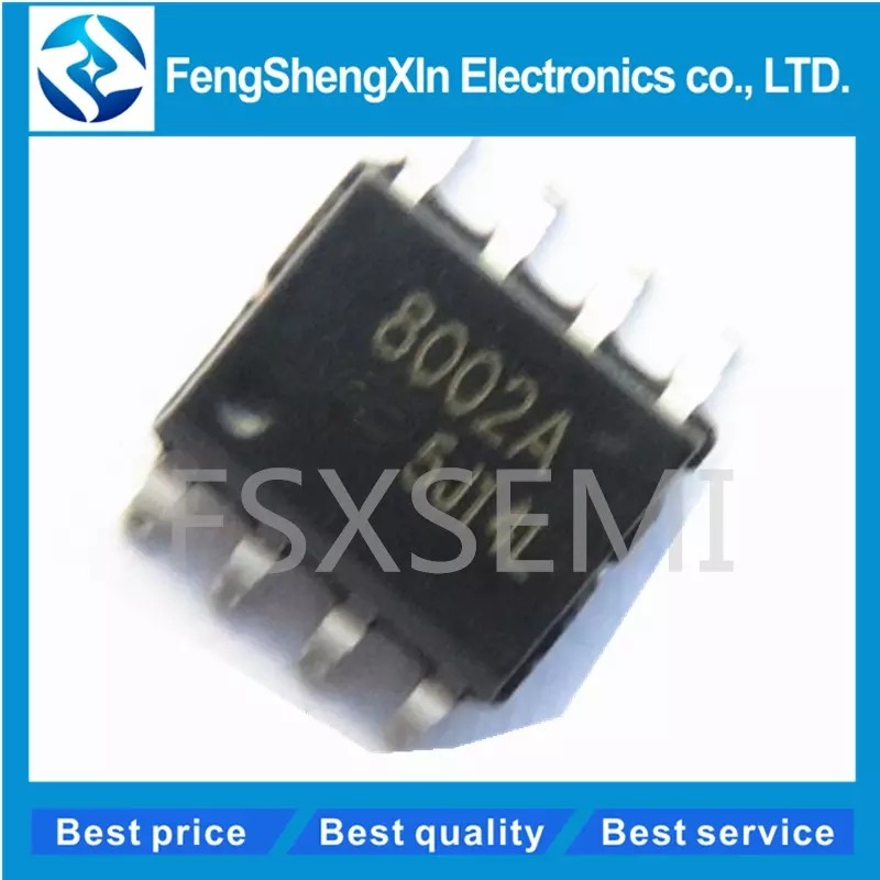 100 Cái / lốc MD8002A SOP-8 MD8002 8002A TC8002D 8002 FM8002 IC Transistor kép