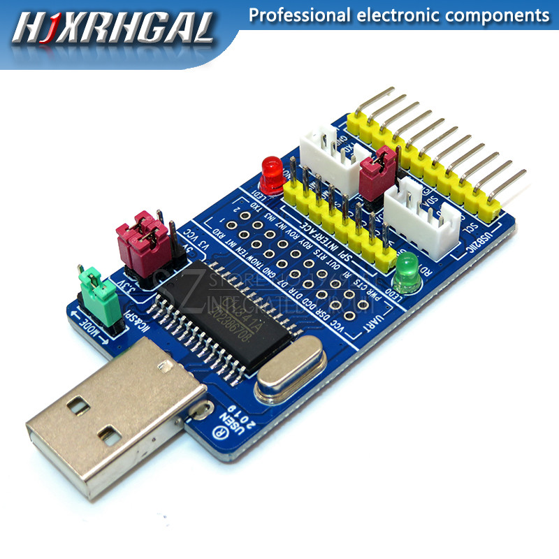 TẤT CẢ TRONG 1 CH341A USB sang SPI I2C IIC UART TTL ISP Bộ chuyển đổi nối tiếp Mô-đun EPP / MEM Bộ c