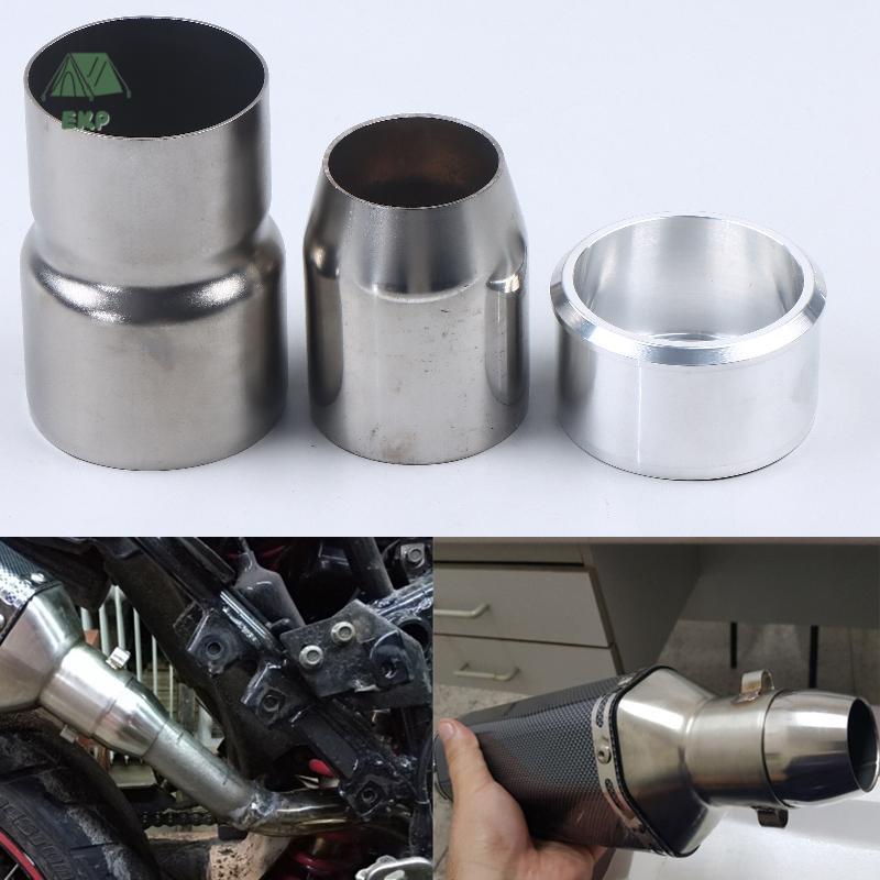[EKP] Bộ chuyển đổi giảm thanh ống xả xe máy đa năng 51mm đến 38mm, 60mm đến 51mm, Phụ kiện xe máy h
