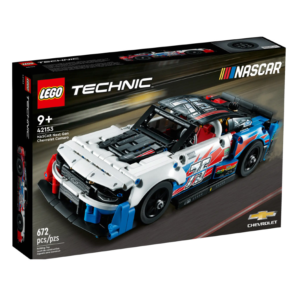 LEGO TECHNIC 42153 Đồ Chơi Lắp Ráp Xe Đua Nascar Chevrolet Camaro Zl1