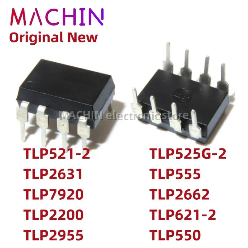 5 chiếc TLP521-2 TLP2631 TLP7920 TLP2200 DIP8 TLP2955 TLP525G-2 TLP555 TLP2662 TLP621-2 TLP550 DIP-8