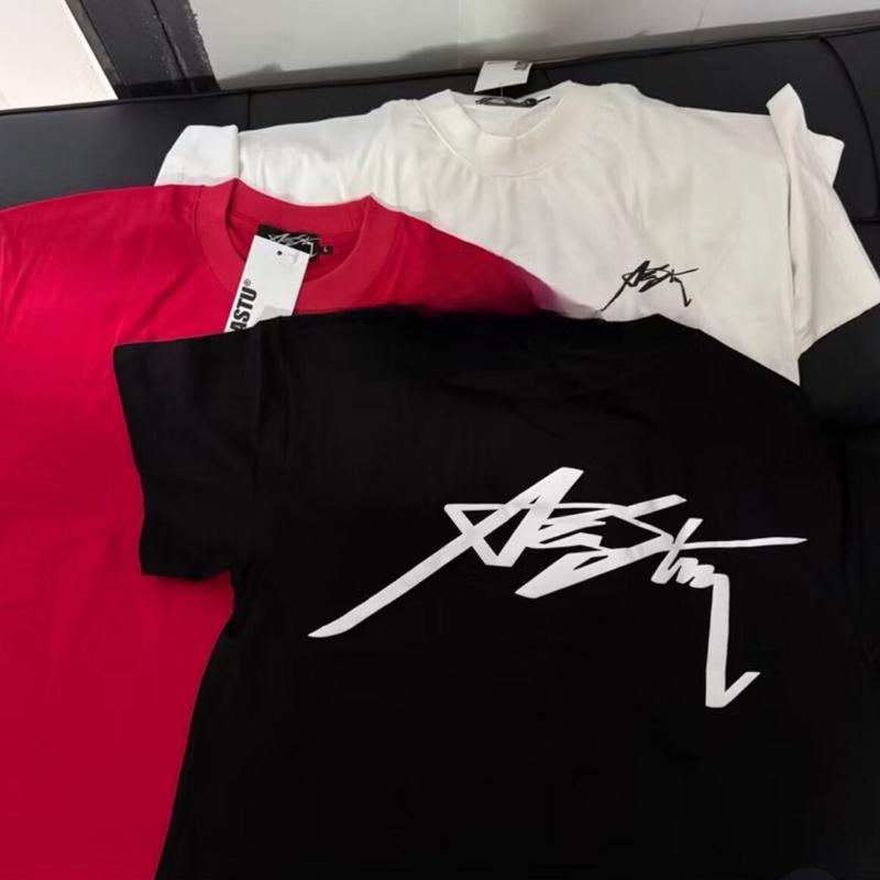 Áo Thun Aastu ver 3 Unisex Nam Nữ Form Rộng Cổ Tròn Top Menswear Nhung Women