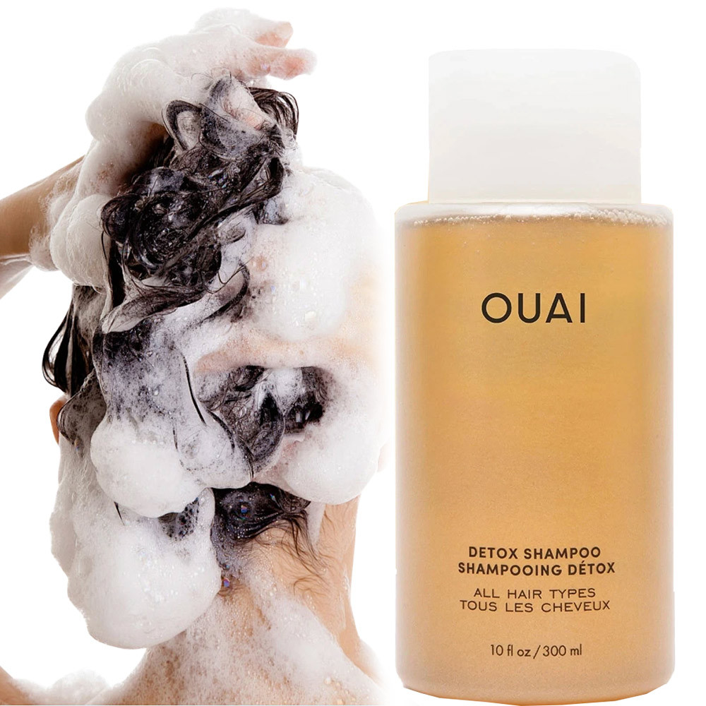 OUAI Detox Shampoo Jumbo Size with Pump 300ml