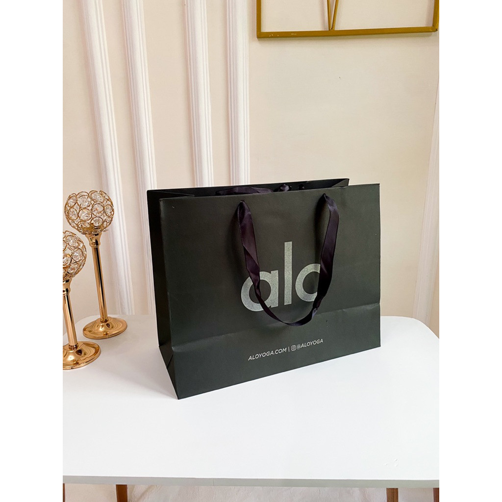 Túi giấy Alo cho quần áo hoặc giày Túi giấy Mall