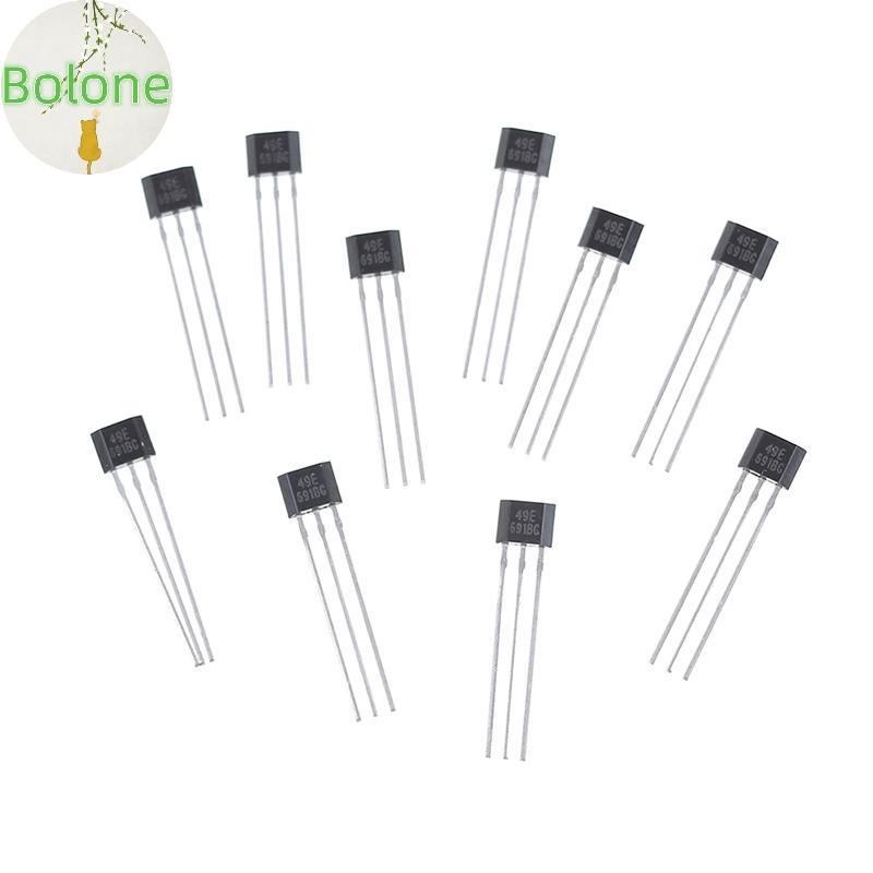 Bolone 10 chiếc Hall element 49E OH49E SS49E Cảm biến tuyến tính Cảm biến Hall VN