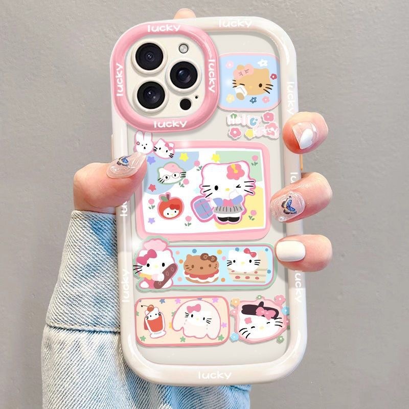 [Store Khuyến nghị] Mua sắm Katie Thích hợp cho Vỏ điện thoại Apple 16 iPhone15Plus Vỏ bảo vệ Apple 