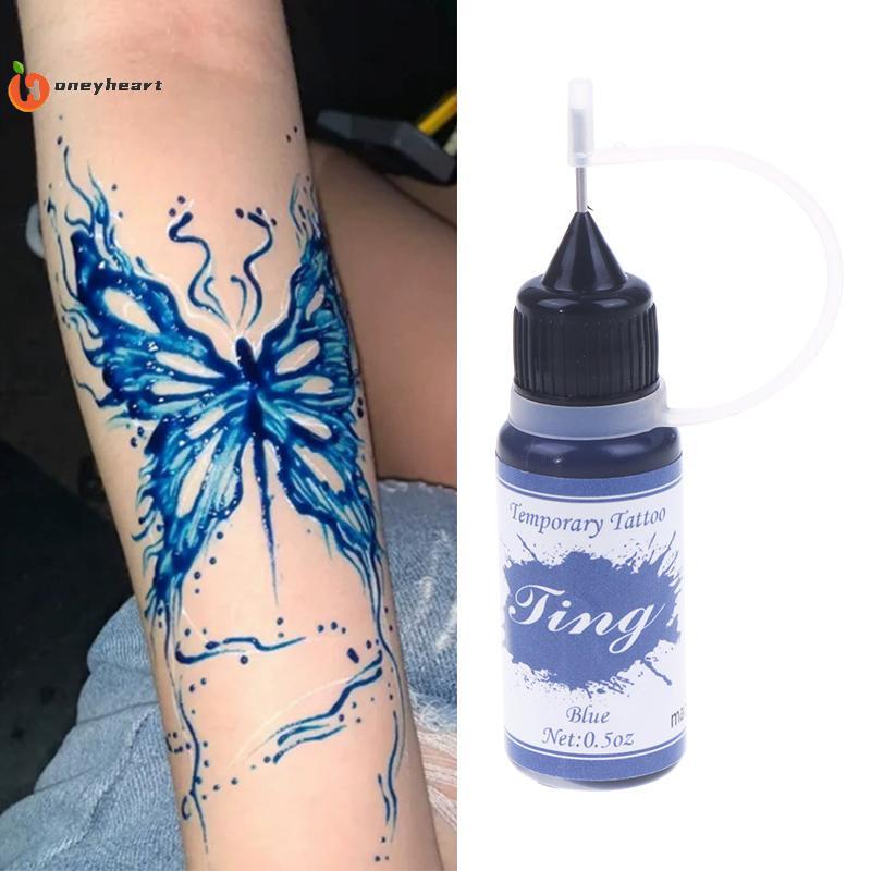 HoneyHeart - Hình xăm tạm thời Henna nhiều màu, bền lâu, dành cho nghệ thuật cơ thể