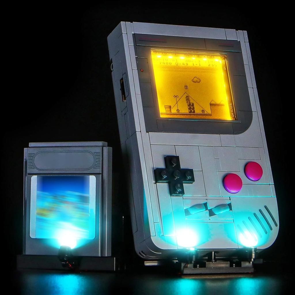 BrickBling Light Tương thích với Lego Game Boy, Ánh sáng sáng sáng tạo Tương thích với Lego 72046 - 