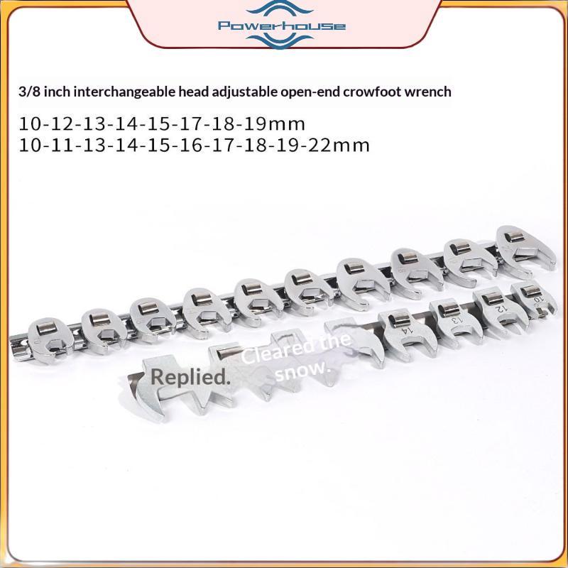 POWER 9 / 11 Chiếc Bộ Cờ Lê Đai Ốc Flare Bộ Cờ Lê Chân Quạ Có Giá Để Đồ Sừng Bộ Dụng Cụ Cờ Lê Mục Đí