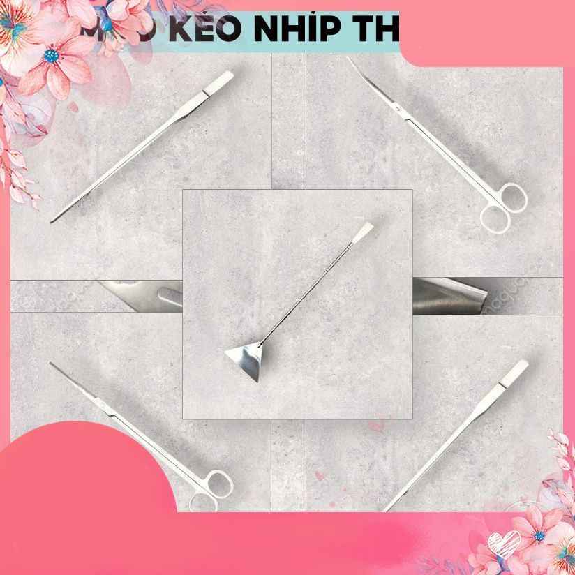 BỘ KÉO NHÍP INOX 2 MÓN - 3 MÓN - 4 MÓN giá siêu rẻ .namaquatic