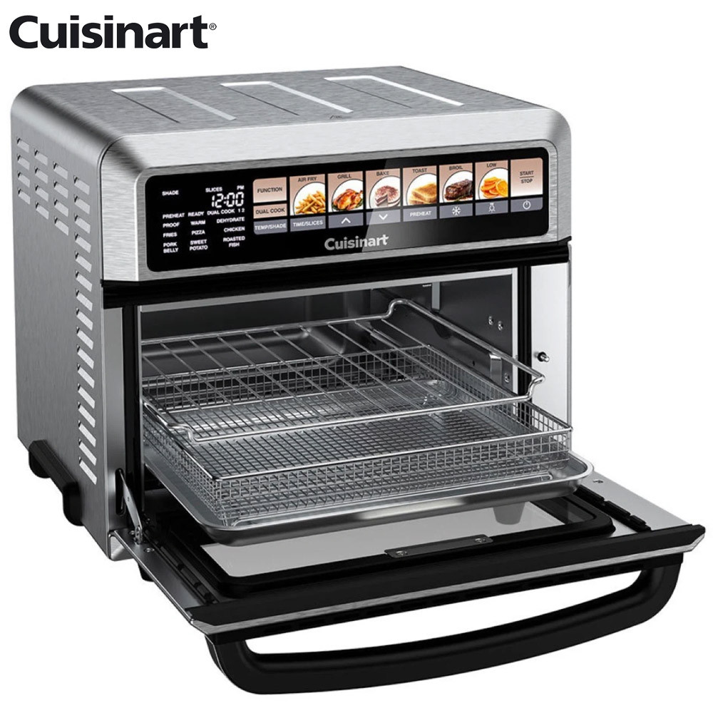 CUISINART Korea TOA-75KR Digital Air Fryer Toaster Oven 17L Dual Cook Stainless