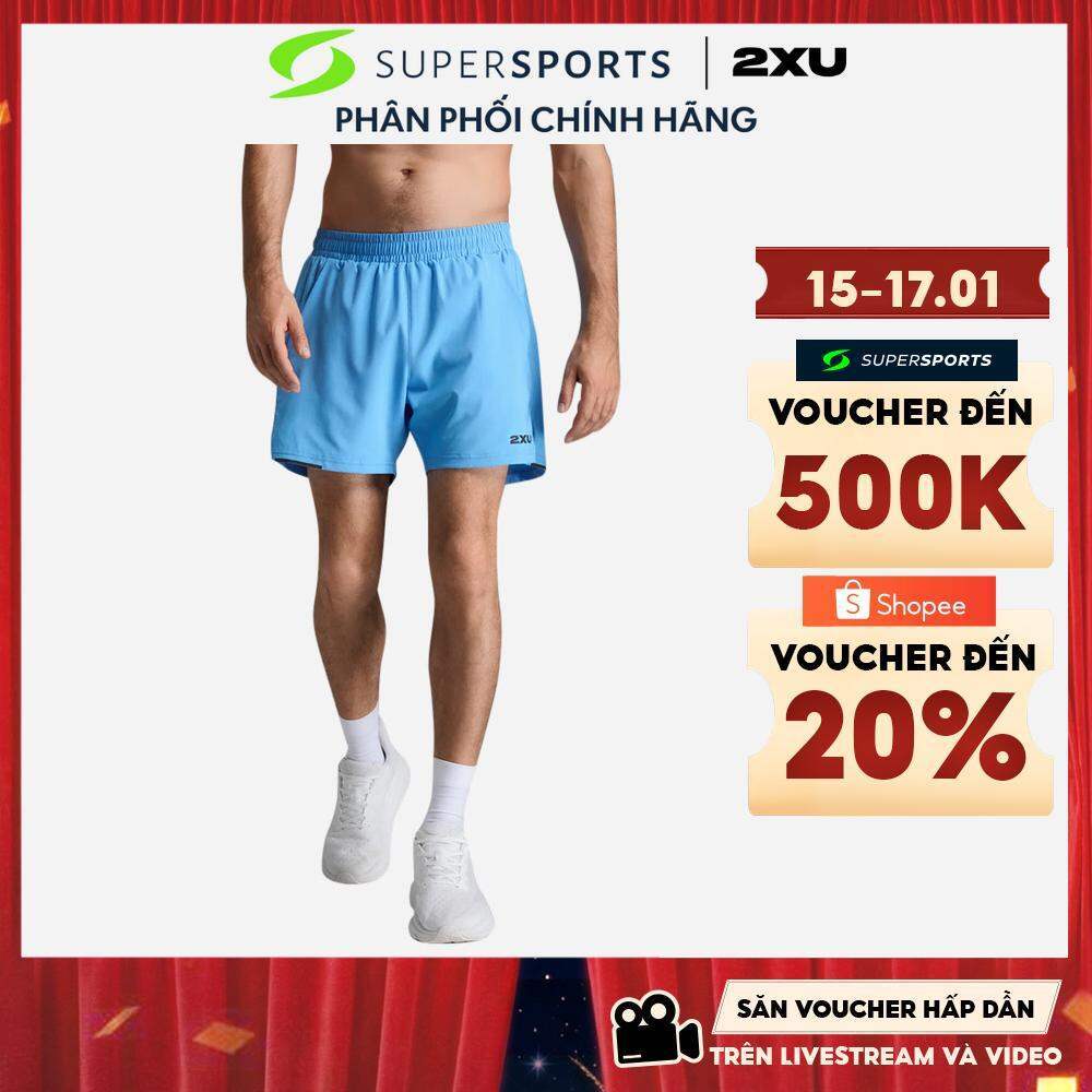 Quần Ngắn Nam 2Xu Aero 5 Inch - Xanh Dương - MR6903b-AZB/BRF
