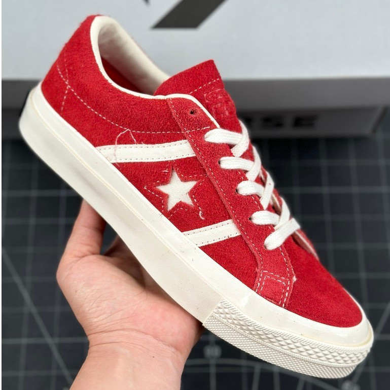 Giày thể thao thông thường e Star Academy Pro Red Low-Top