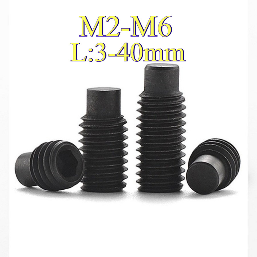 12.9 Lớp Hình Trụ Chắc Chắn Lục Giác Ổ Cắm Vít Bump Machine Meter Nails M2 / M2.5 / M3 / M4 / M5 / M