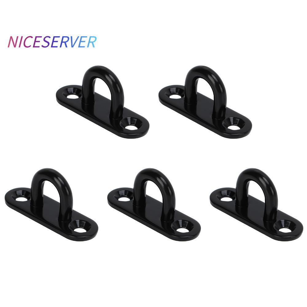 Kuaizii 5 Cái Móc Trần Gazebo Thép Không Gỉ Dày Màu Đen - Phù Hợp Để Treo Gazebo