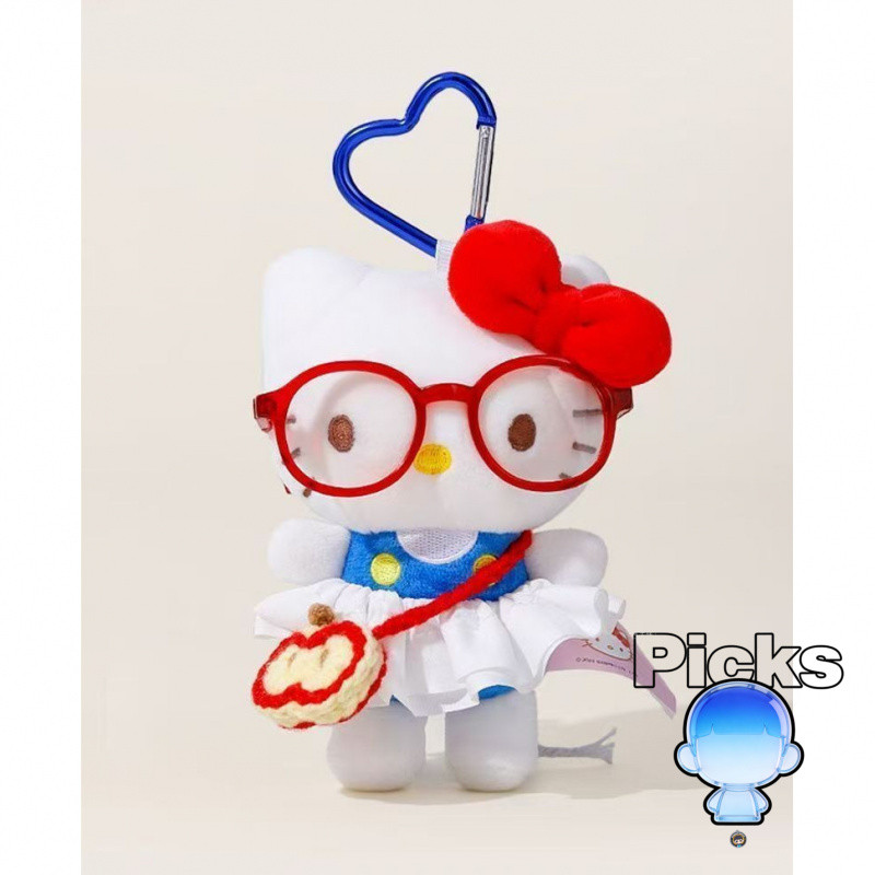 Bán Thật Chính Hãng Hello Kitty Móc Khóa Cross-Dressing Kitty Cat Doll Charm Chef Hello Kitty Doll B