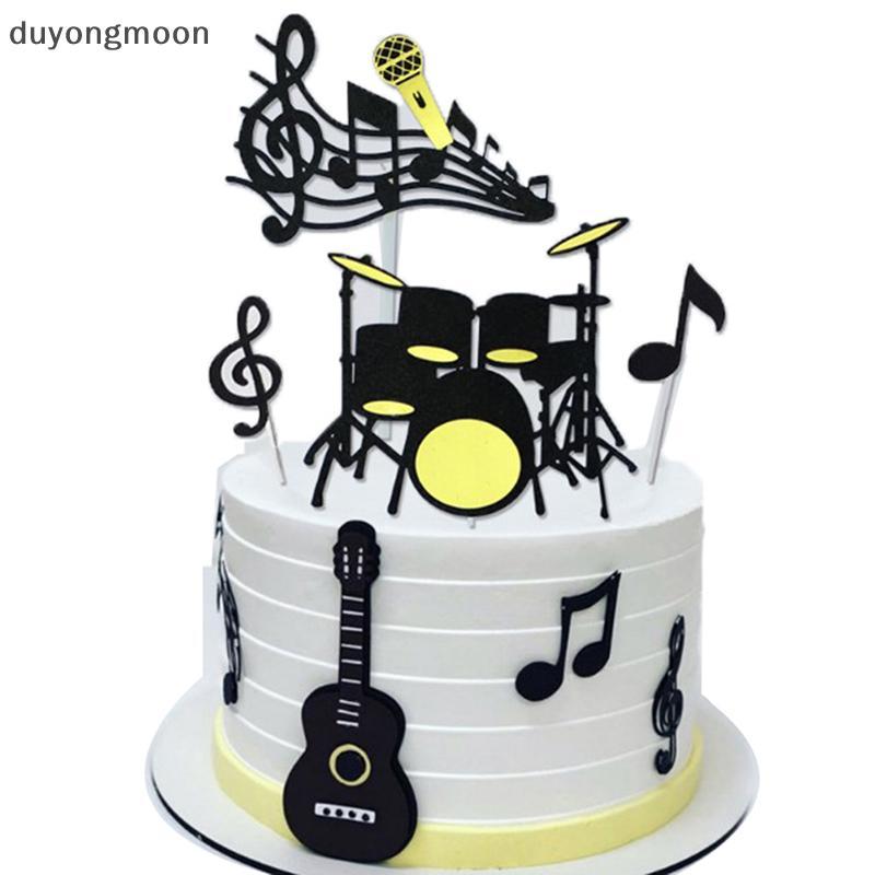 (duyongmoon) Home Cake "Happy Birthday" Cake Topper Candle Card Cake DIY Decor Party Supplies [MỚI]