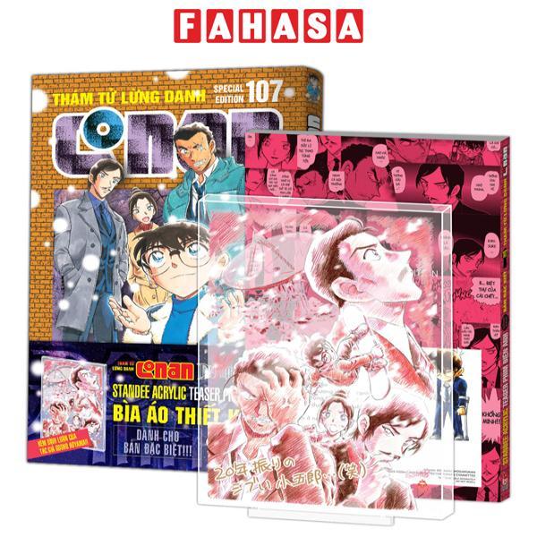 Sách - Thám Tử Lừng Danh Conan - Tập 107 - Bản Đặc Biệt - Tặng Kèm Standee Acrylic - Truyện Tranh