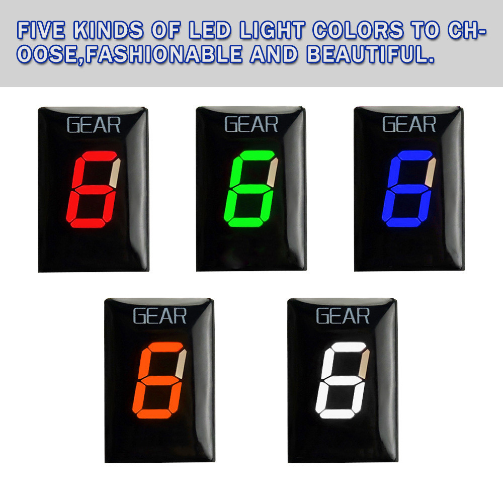 Thích hợp cho Honda CBR600 F4I 2001-2006 Xe Máy Kỹ Thuật Số Màn Hình Hiển Thị Bánh Răng led LCD