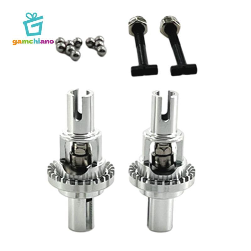 Gamchiano 2 Miếng Phụ Kiện Vi Phân Kim Loại Trước Và Sau Cho Wltoys 1 / 28 284161 284131 Xe mô hình 