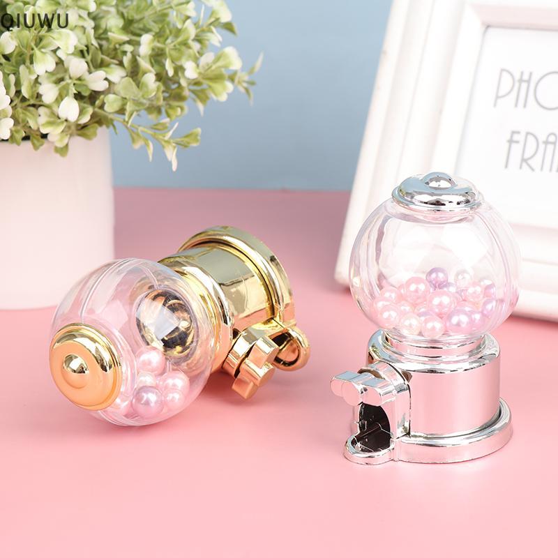 QIUWU Sweets Candy Machine Bubble Dispenser Coin Bank Kids Gift Decor.