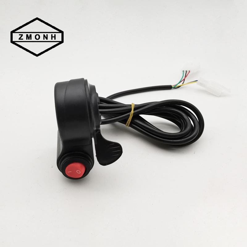 Vôn kế kỹ thuật số ZMONH Phạm vi rộng 12V đến 84V dành cho EBike và xe tay ga với giá đỡ 22mm và màn