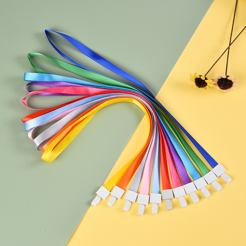 Huy Hiệu Thẻ Dây 1.5 Nhựa Sling Polyester Treo Cổ Sling Thẻ ID Sling Tích Hợp Khóa Sling C9LU